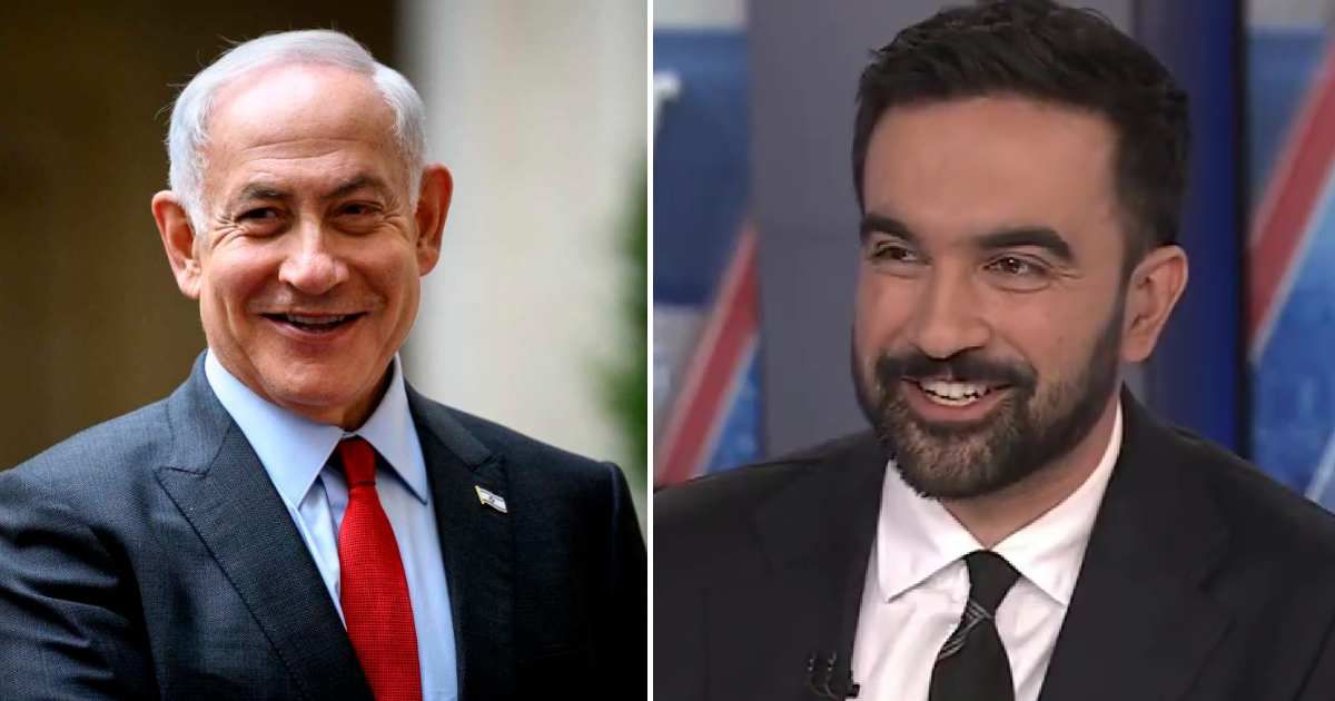 Zohran Mamdani said New York City should enforce the International Criminal Court arrest warrant issued for Israeli Prime Minister Benjamin Netanyahu (Antonio Masiello/Getty Images, @Foxnews/youtube)