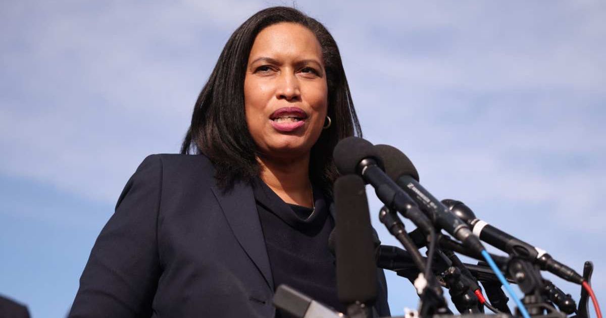 Muriel Bowser questioned Donald Trump’s nationwide National Guard deployment while speaking at the Fortune Most Powerful Women conference on Wednesday, October 15 (Getty Images)