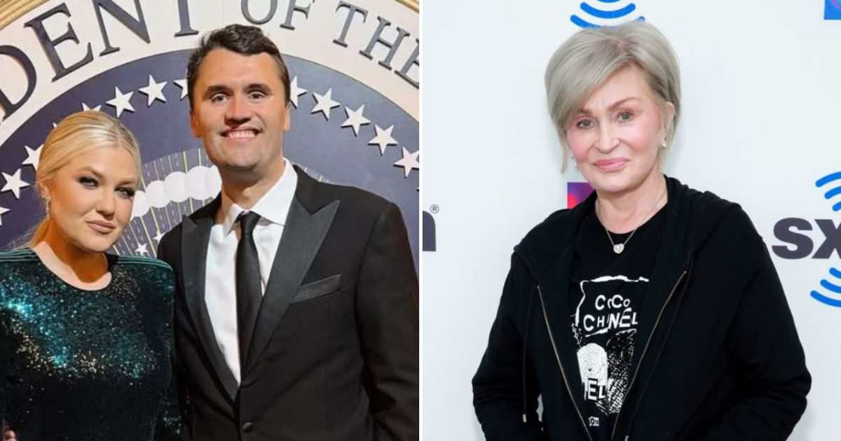 A report claimed Sharon Osbourne pledged $20 million to the Charlie Kirk Memorial Fund, founded by Erika Kirk to support education and faith programs (Getty Images)