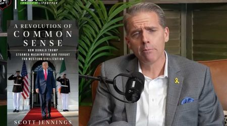 Scott Jennings says Trump picked photo for his book cover after ‘worst ever’ TIME cover