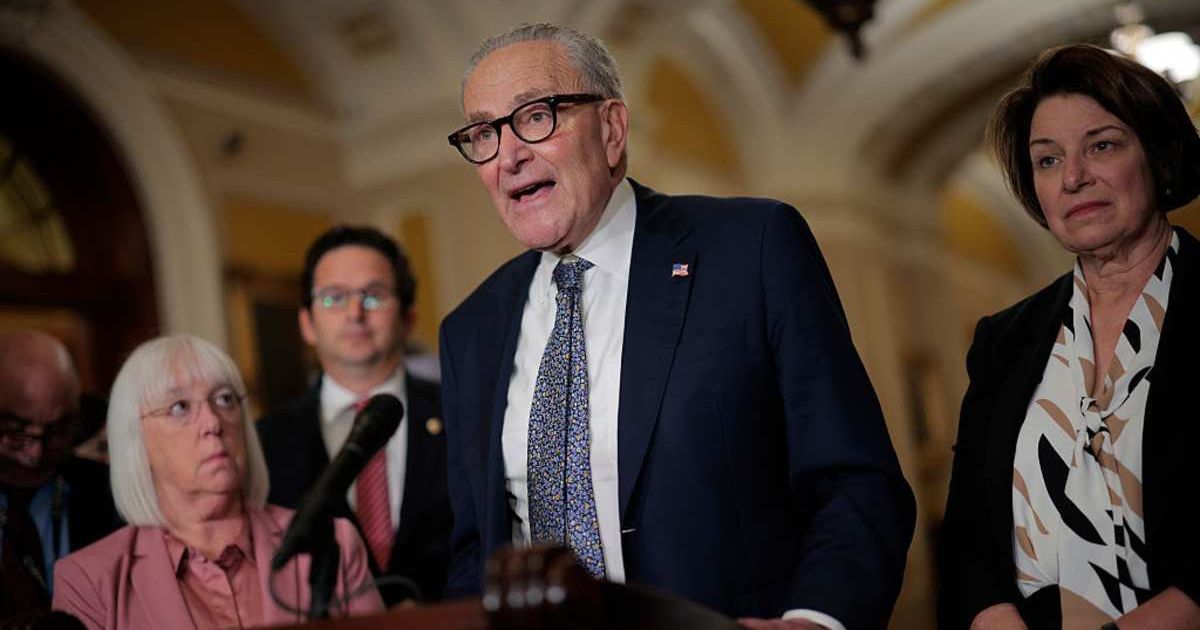 The current government shutdown, which Republicans are calling the 'Schumer Shutdown', started on October 1 (Getty Images)
