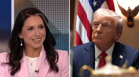 Tulsi Gabbard claims Trump, 79, stays up all night on foreign trips