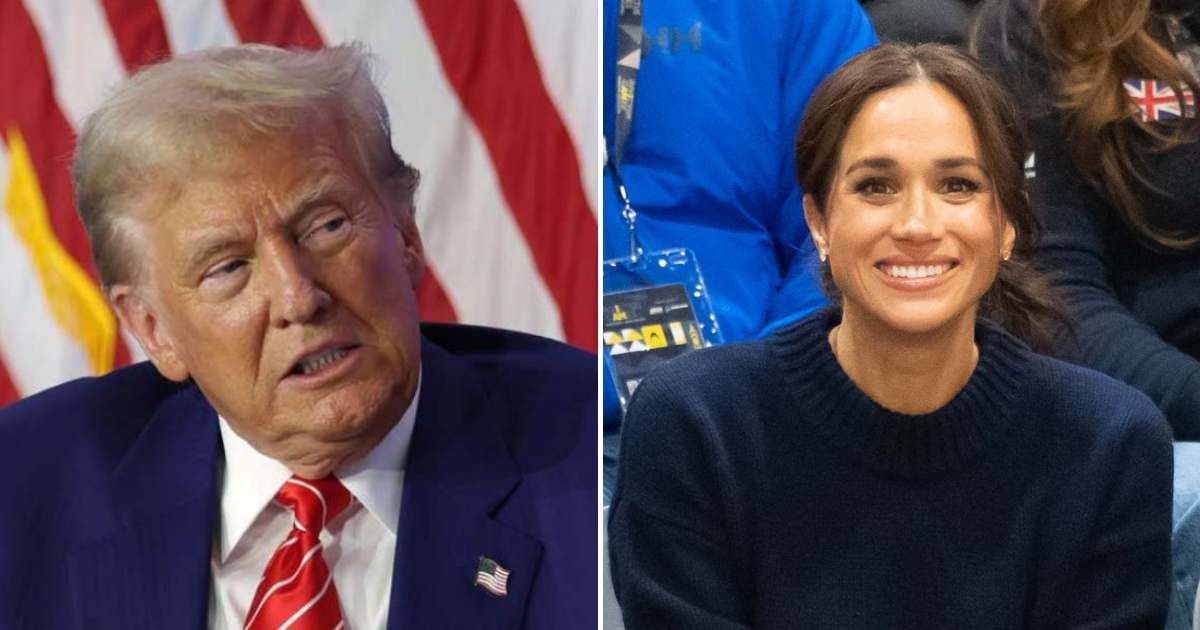 Donald Trump looked for latest royal gossip when chatting to Queen Camilla during recent visit to the UK . (Alex Wong/Getty Images, Samir Hussein/WireImage)
