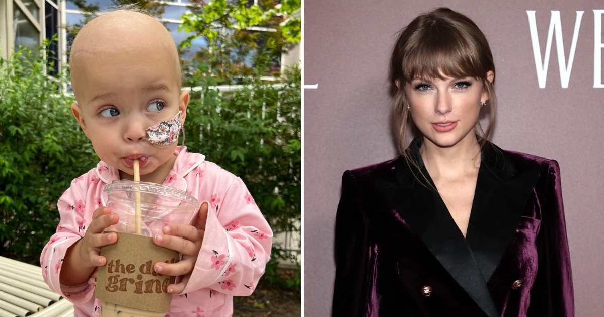 Taylor Swift donated $100K to Lilah Smoot’s GoFundMe and sent her a message of love (@Leah Smoot/GoFundMe, Dimitrios Kambouris/Getty Images)