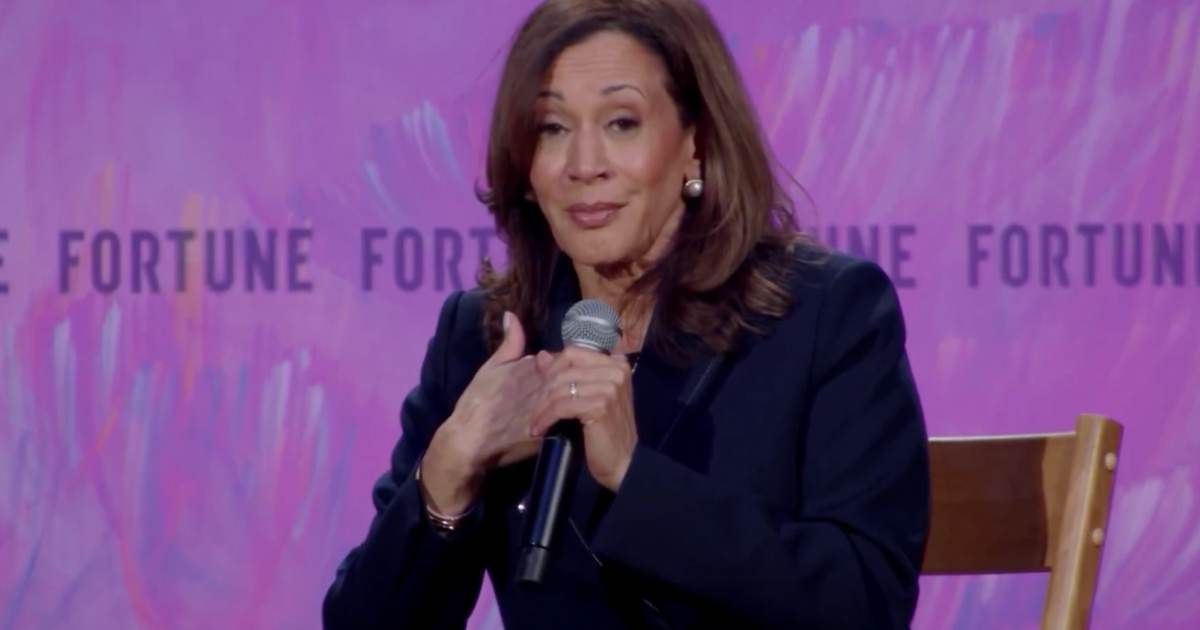 Kamala Harris addressed ‘climate anxiety’ among Gen Z while speaking at the Fortune Most Powerful Women Gala in Washington DC (@ThomasSowell/X)