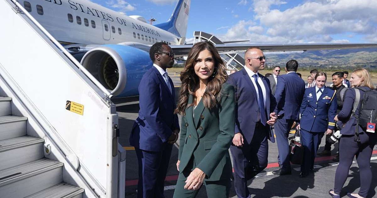 DHS Secretary Kristi Noem under fire for $172 million jet purchase amid government shutdown (Alex Brandon-Pool/Getty Images)