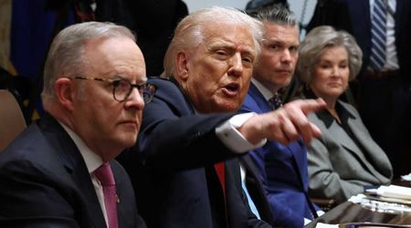 Trump shreds Australian ambassador Kevin Rudd over past insults during rare-earth deal signing