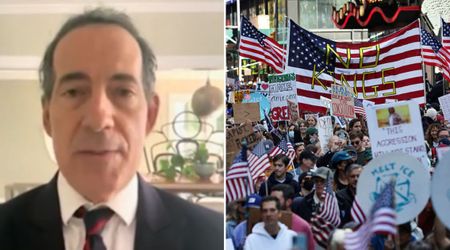 Jamie Raskin portrays 'No Kings' protest as positive despite death threats to Trump, Stephen Miller