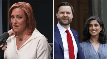 Jen Psaki slammed for saying JD Vance's wife Usha is scared of him: 'What an awful thing to say'
