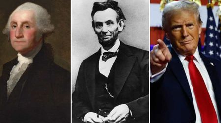 Trump compares himself to George Washington and Abraham Lincoln, claims he ended eight wars