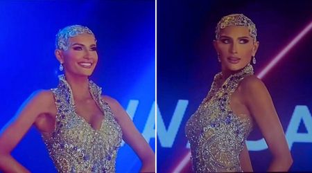 Miss Nevada with alopecia ditches wig in Miss USA preliminary round