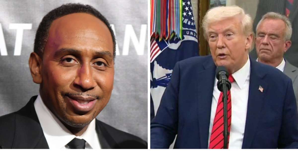 ESPN commentator Stephen A Smith on Thursday, October 23, claimed that President Donald Trump was behind the massive federal gambling bust (Getty Images)