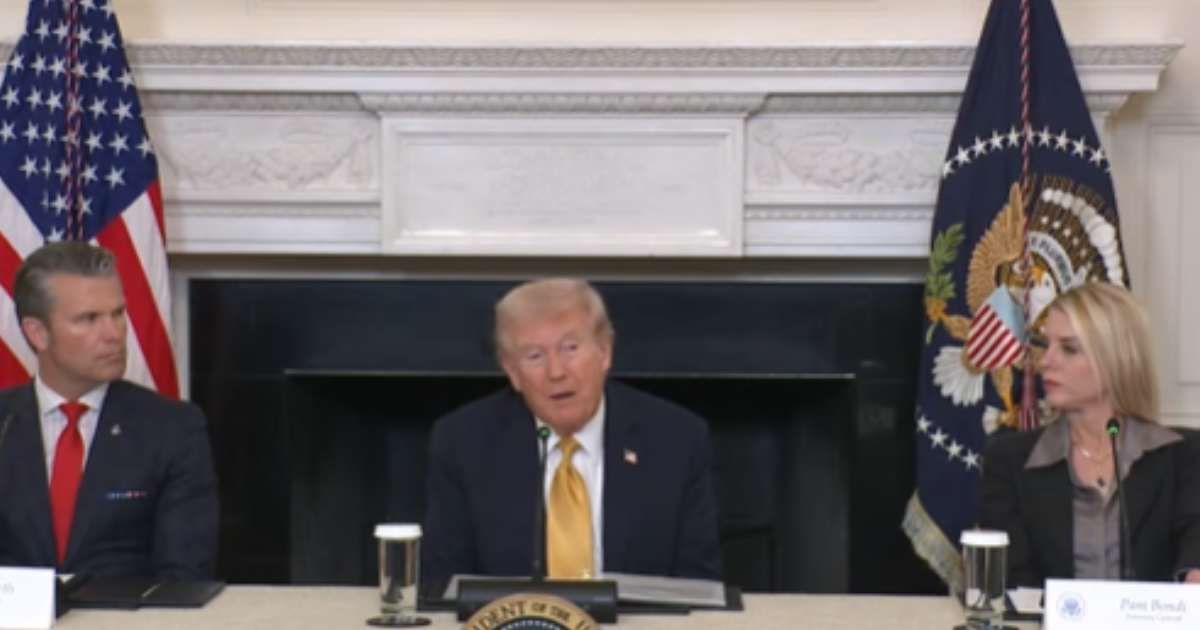 President Donald Trump on Thursday, October 23, explained at the White House that he had delayed National Guard deployment to San Francisco after leaders had said that they were making progress (White House/X)