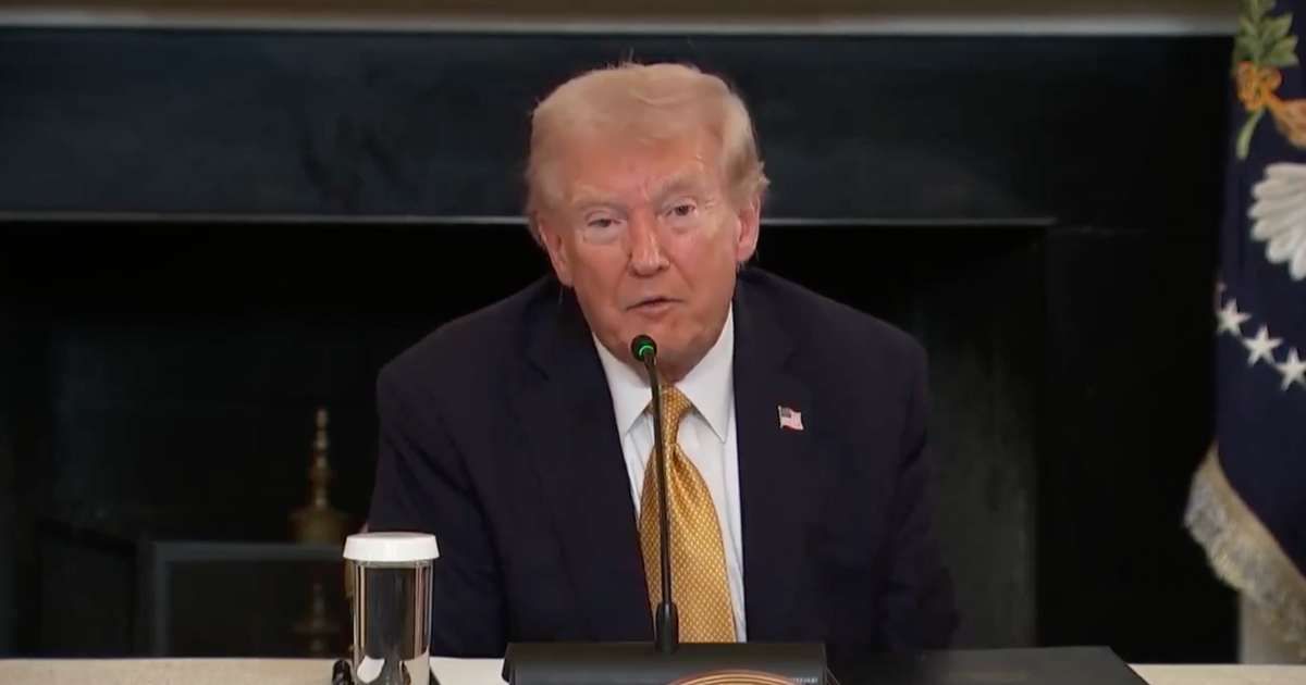 President Donald Trump said he gave part of his salary to the White House, calling it ‘abandoned’ under Joe Biden (@RapidResponse47/X)