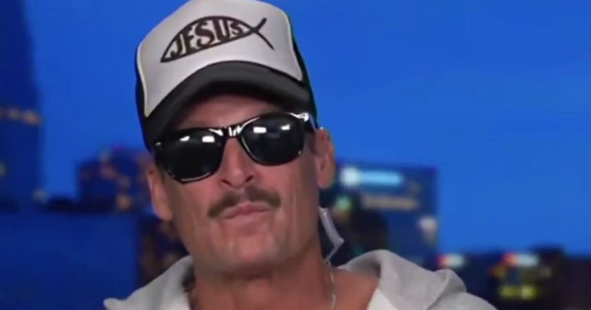Music legend Kid Rock reacted to the meltdown over President Donald Trump's renovations to the White House (@EricLDaugh/X)