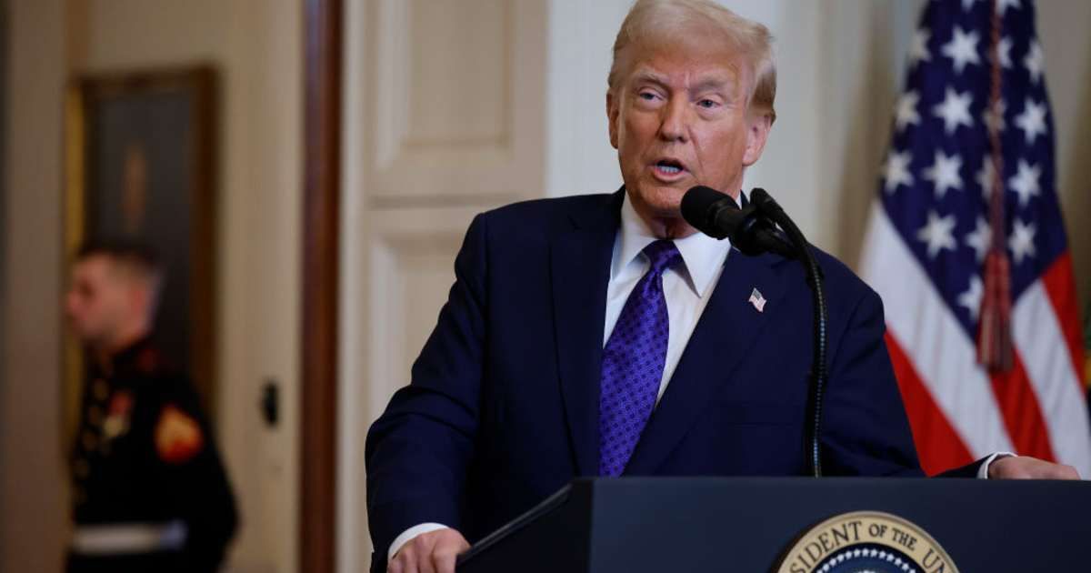 Donald Trump said Israel’s key counterterror operations took place under his auspices following Hamas’ 2023 massacre (Getty Images)