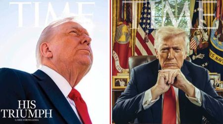 TIME publishes remarkable revised Trump cover after criticism for unflattering low-angle portrait