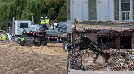 Fact Check: Did Trump move East Wing rubble to DC golf course?