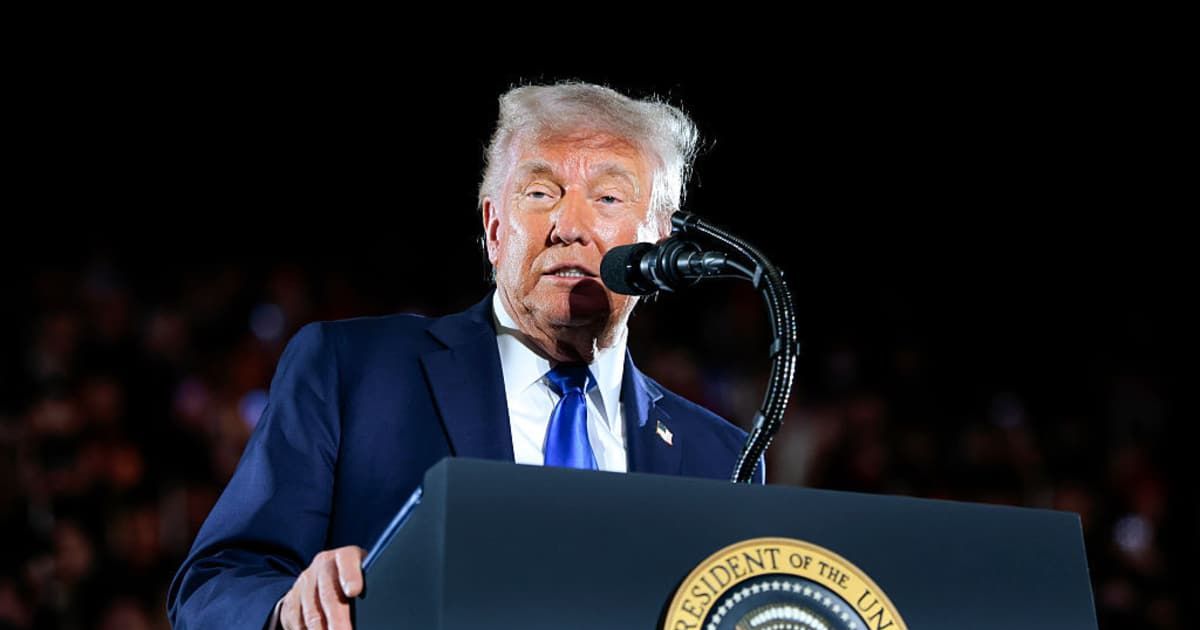 A claim circulated online that President Donald Trump had introduced the 'Congressional Reform Act of 2025', which allegedly proposed major reforms for Congress (Anna Moneymaker/Getty Images