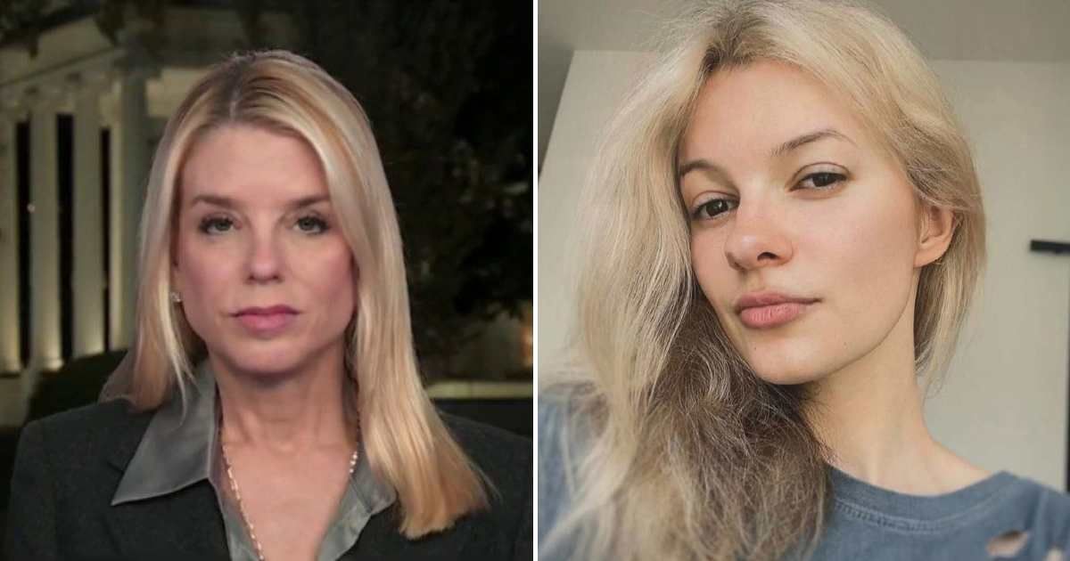 Pam Bondi says Justice Department will seek death penalty for Iryna Zarutska’s killer (@JesseBWatters/X, GoFundMe)