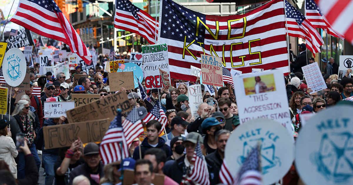 According to American University researchers, the DC rally was mostly  of educated White women in their 40s (Spencer Platt/Getty Images)