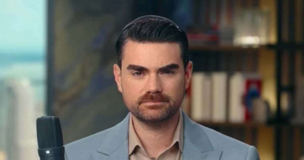 Ben Shapiro criticized Donald Trump’s effort to secure a $230 million payment from the DOJ during an interview with NewsNation’s Batya Ungar-Sargon (NewsNation/YouTube)