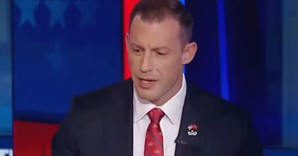 Joey Jones mocked the Democratic backlash, saying no one in politics cares about the East Wing’s appearance (TVNewsNow/X)