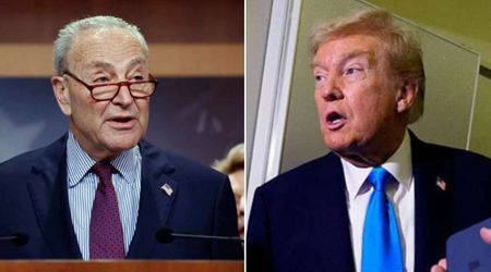 Chuck Schumer slams Trump for 'skipping town' amid shutdown as president departs for Asia trade tour