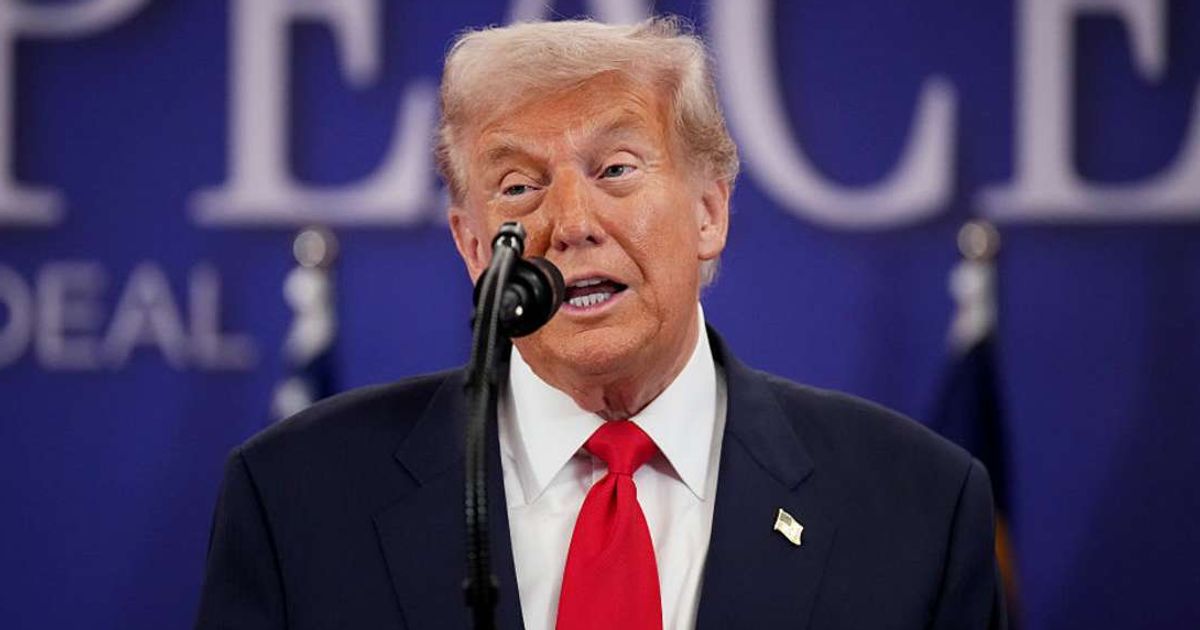 Donald Trump joked that the United Nations 'turned off my teleprompter' and mocked an escalator glitch that 'came to a complete halt' (Andrew Harnik/Getty Images)