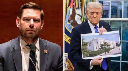 Eric Swalwell urges 2028 Democrats to pledge a 'wrecking ball' for Trump’s ballroom if elected