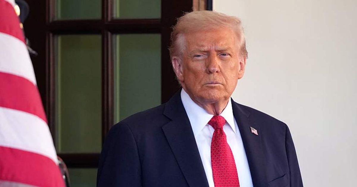 Donald Trump doubled down on his warnings about Tylenol in a Truth Social post on Sunday, October 26 (Getty Images)