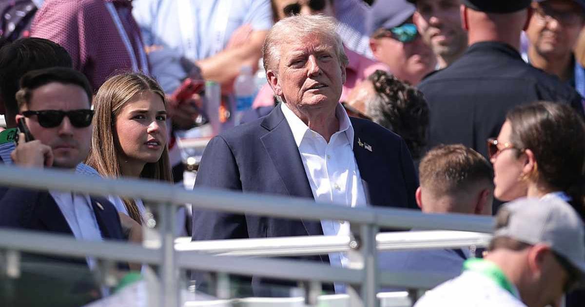 Kai Trump shared her Ryder Cup experience with her grandfather, President Donald Trump, calling it a special and unforgettable moment (Getty Images)