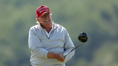 Amid whirlwind Asia tour, Trump finds time to chat golf: ‘I have become a very good chipper’