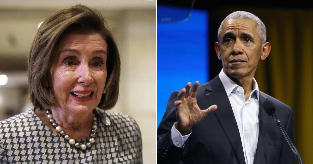 Barack Obama reportedly called Nancy Pelosi in anger, questioning her swift endorsement of Kamala Harris after Joe Biden’s exit from the race (Getty Images)