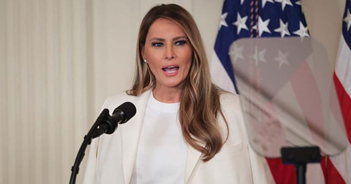 Melania Trump reportedly raised concerns about President Donald Trump’s East Wing renovation, as per WSJ and AOL reports (Kayla Bartkowski/Getty Images)