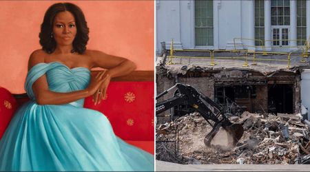 Fact Check: Was Michelle Obama’s portrait destroyed during White House East Wing demolition?