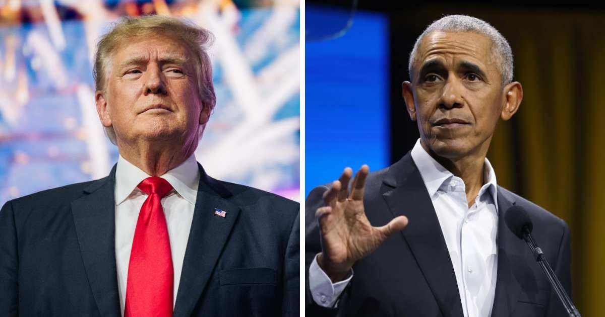 Donald Trump reportedly offered to build a ballroom for Barack Obama in 2010 after mocking the ‘sh***y little tents’ used for state dinners (Getty Images)