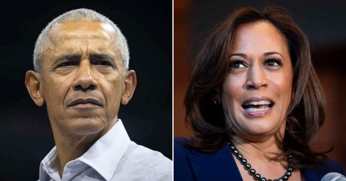 Barack Obama wasn’t exactly sold on Kamala Harris' White House prospects, according to Jonathan Karl's new book 'Retribution' (Getty Images)