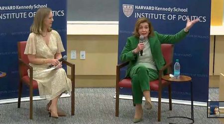Nancy Pelosi stuns crowd with 'slurred' Southern accent during Harvard talk on faith