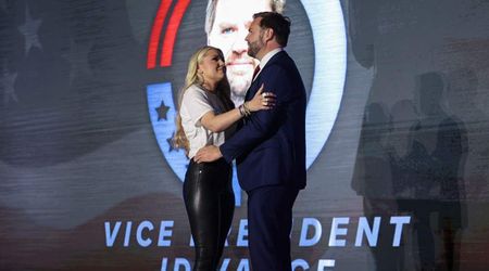 Erika Kirk speaks at emotional Turning Point rally with JD Vance: ‘Find your voice’