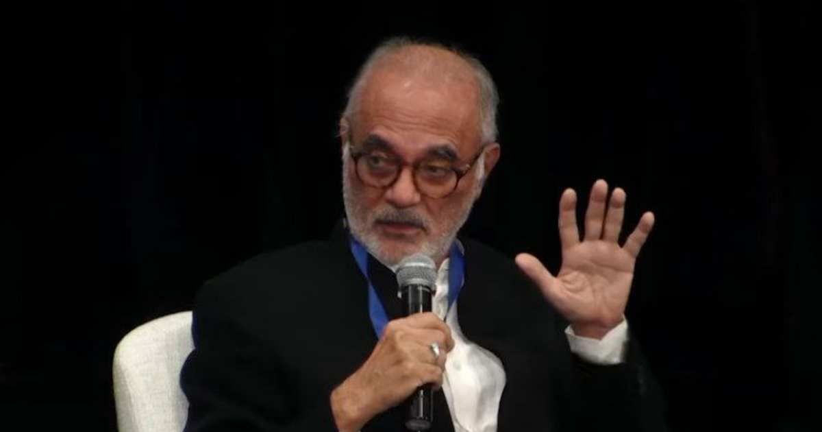 Mahmood Mamdani claimed that Adolf Hitler was inspired by former President Abraham Lincoln (Screengrab/Asia Society/YouTube)