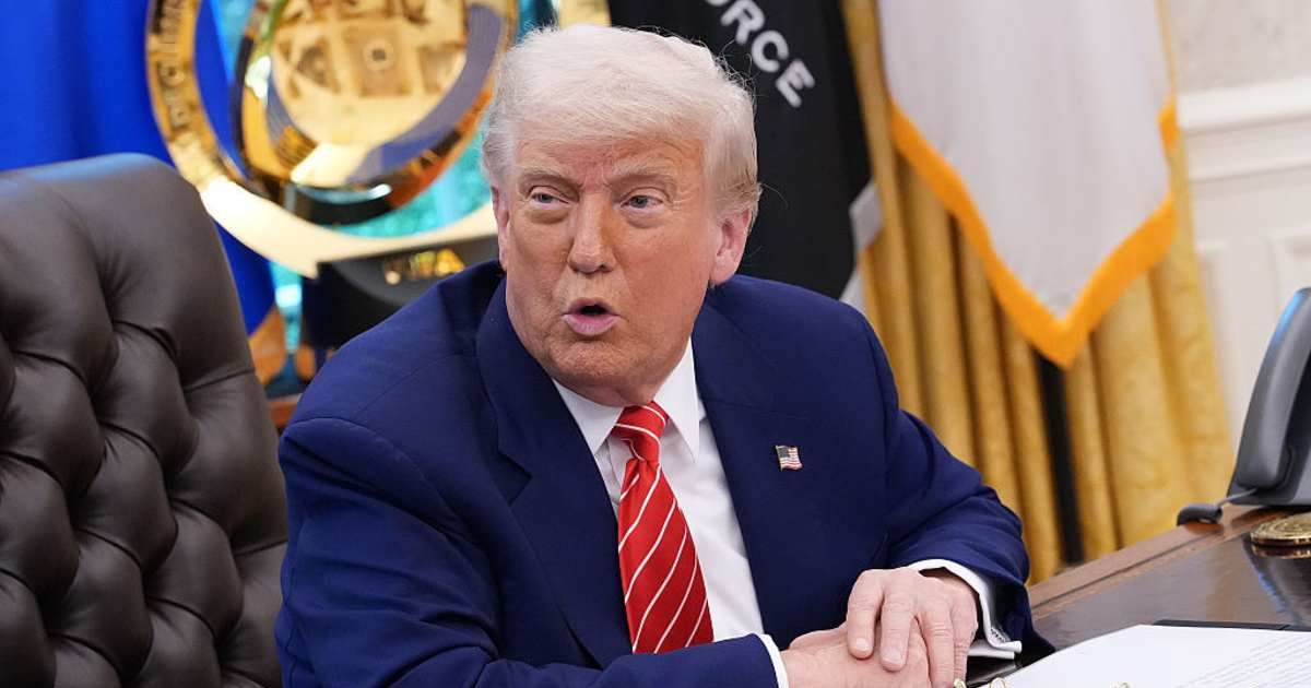 Donald Trump said in a Truth Social post on Thursday, October 30, that the US would resume nuclear weapons testing to match other powers, adding that the process would begin without delay (Getty Images)