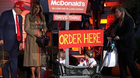 McDonald’s babies steal hearts at White House Halloween with Trump and Melania