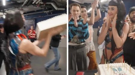 Katy Perry slammed after smashing 41st birthday cake as fans call it ‘wasteful and disrespectful’