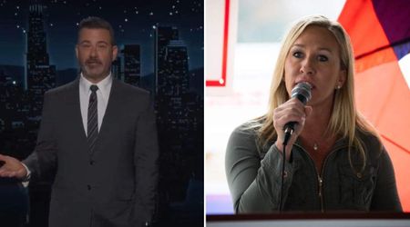 Jimmy Kimmel mocks Ted Cruz for calling Marjorie Taylor Greene ‘very liberal’