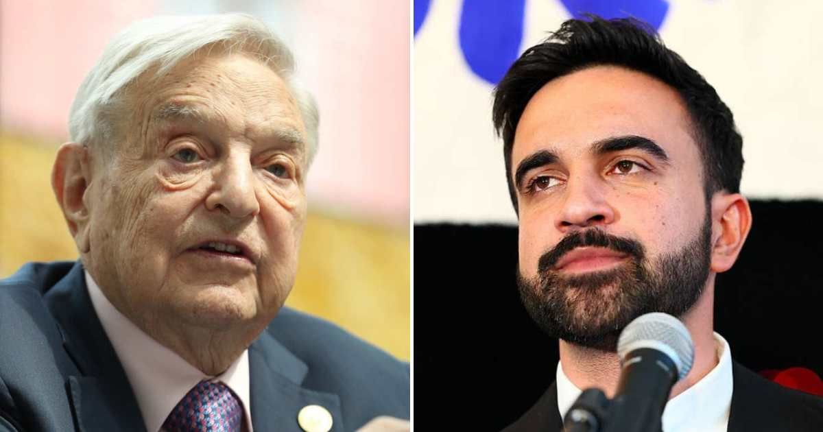 A report alleged that New York City mayoral candidate Zohran Mamdani’s campaign benefited from an elaborate scheme involving charities linked to billionaire financier George Soros (Getty Images)
