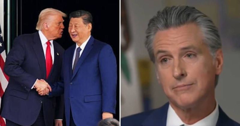 Newsom says he was 'embarrassed' and 'humiliated' watching Trump in front of Xi