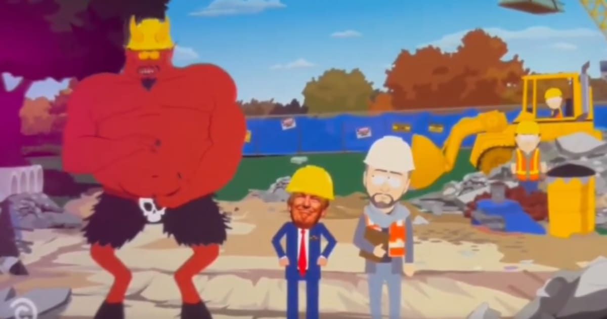 The 'South Park' Halloween special episode titled 'The Woman in the Hat' aired on Friday, October 31 (Screengrab/Comedy Central)