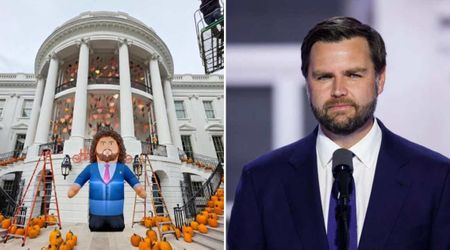 Fact Check: Was a giant inflatable JD Vance part of the 2025 White House Halloween decorations?
