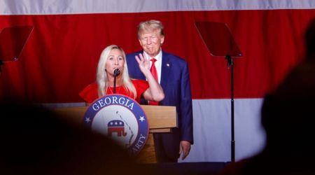 Marjorie Taylor Greene reaffirms loyalty to Trump, blasts GOP leadership